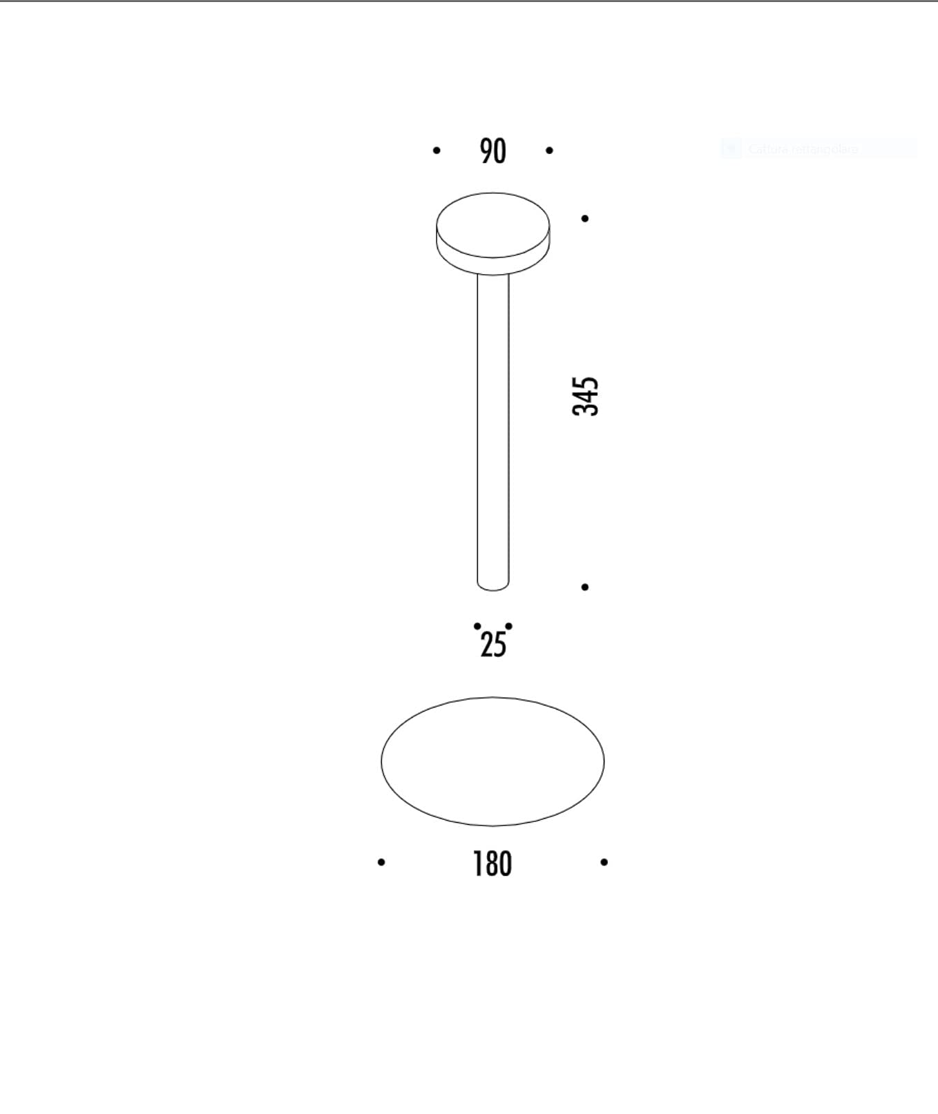 Tetateet – blanco mate – 2700 K