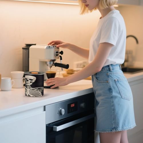Contenedor de café con tapa hermética Kigai 30 oz acero inoxidable miniatura 6