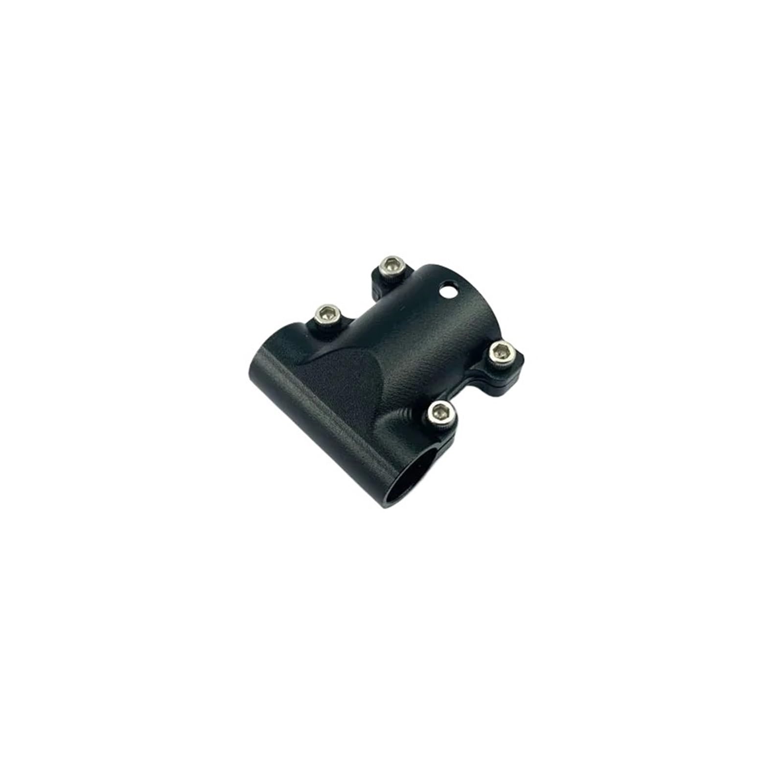 Giunto A T Da 16 A 10 Mm, Alluminio For Carrello Di Atterraggio Di Droni | Lavorato a CNC, parete da 3 mm, viti di fissaggio adatte for tubi da 16 e 10 mm.