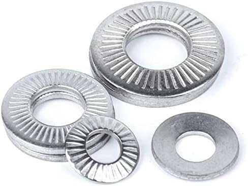 Arandelas de arandela plana grande, Arandelas de seguridad de acero inoxidable 304(50pcs,M16)