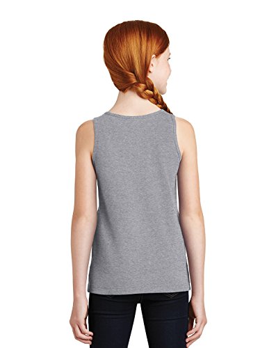 DISCONTINUED District Girls The Concert Tank XS Heather Grey3