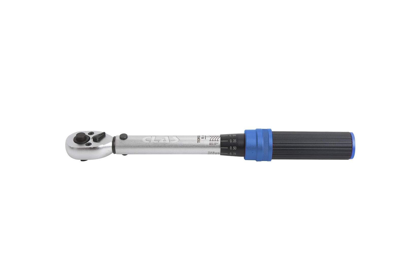 Clé dynamométrique 1/4" 5-25Nm 240mm - OM 0794 - CLAS Equipements