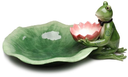 Appletree Alfrogo 13-1/2-Inch Ceramic Chip and Dip, 2 Piece Set