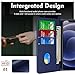 TQIAHF Handyhülle für iPhone 12 / iPhone 12 Pro Hülle Klapphülle Leder Klappbar Tasche Flip Cover Case Schutzhülle mit Kartenfach Stoßfest Komplettschutz Etui Lederhülle Handytasche,Dunkelblau
