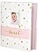 Carter's Pink and Gold Polka Dot My First Years Loose Leaf Memory Book for Baby Girls, 10