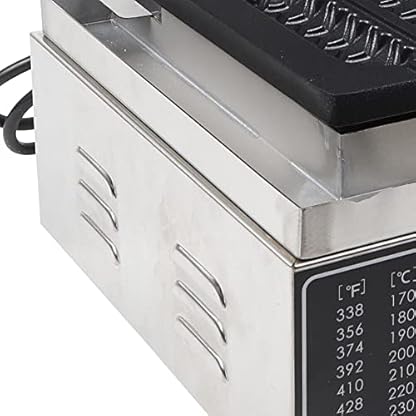 HarBin-Star Waffeleisen, Edelstahl Waffelgerät Waffle Maker Stiel Waffelmaschine Waffel am Stiel 1500W – Bild 8