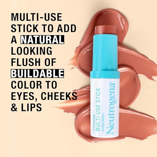 Neutrogena Hydro Boost Hydrating Multi-Use Makeup Stick, Soft Pink, 0.26 oz - image 3