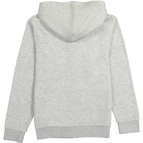 Champion Boys' Long-Sleeve Powerblend Front Full-Zip Hoodie (US, Alpha, Small, Regular, Oxford Grey Heather)2