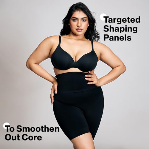 Image of NYKD Stretchable High Rise Waist and Thigh Shapewear Brief Tummy Tucker /Shaper for Women - NYSH02