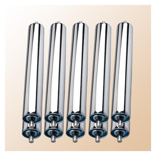 Rouleaux de bande transporteuse inox durables lot de 10 pièces multi-diamètres