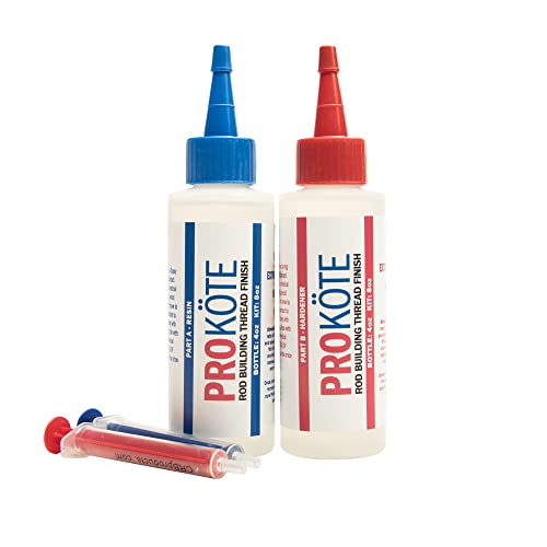 PROKÖTE Fishing Rod Building Thread Finish (8 oz. Kit) miniatura 1