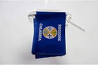 Vista 183 de Guatemala 19.7 ft BUNTING Flag 20 banderas 9'' x 6'' - Banderas de cuerda guatemalteca 5.9 x 8.3 in - AZ FLAG