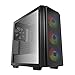 DEEP COOL CG560 Mid-Tower Case per PC, Pannello Frontale in Mesh, 4 Ventole Preinstallate