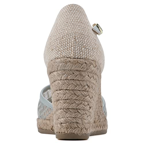 Image of WHITE MOUNTAIN Women's Mamba Espadrille Wedge Sandal