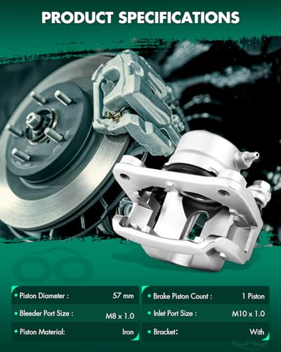 Image of SCITOO Front Driver & Passenger Disc Brake Calipers 19B1911 19B1910 For Suzuki For Grand Vitara 1999-2005,For Suzuki For Sidekick 1996-1998,For Suzuki For XL-7 2002-2004,With Bracket 2PCS