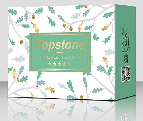 Topstone WLT0001 Led Tealight With 4/6/8 H Timer And Remote,Flameless Candle,Long Lasting Battery Operated Votive Candle,Electric Fake Candles thumb #7