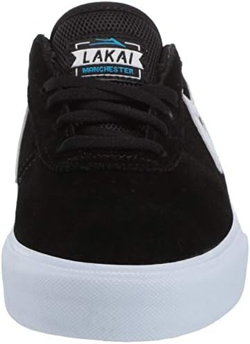 Lakai Limited Footwear Mens Manchester Skate Shoe, Black Suede,8.5 | Image 1