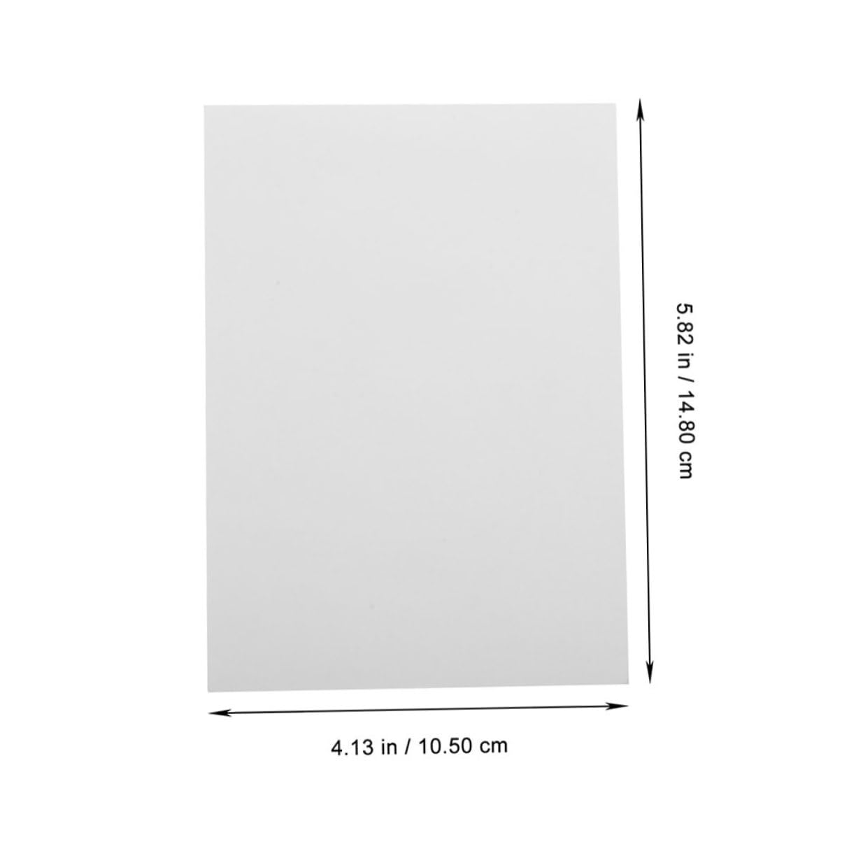 NUOBESTY 400 Blatt Fotopapier Fotokopierpapier Broschürenpapier Glänzendes Aufkleberpapier Fotopapier Fotoqualitätspapier Glänzendes Papier Druckerpapiere Druckpapiere Weiß