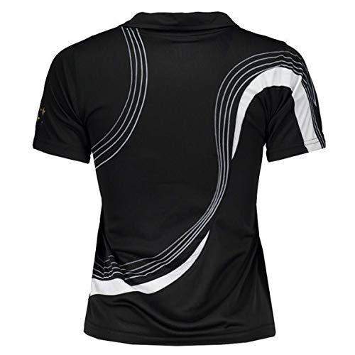 Camisa Polo Feminina Baby Look Vasco da Gama Logo Lateral Oficial