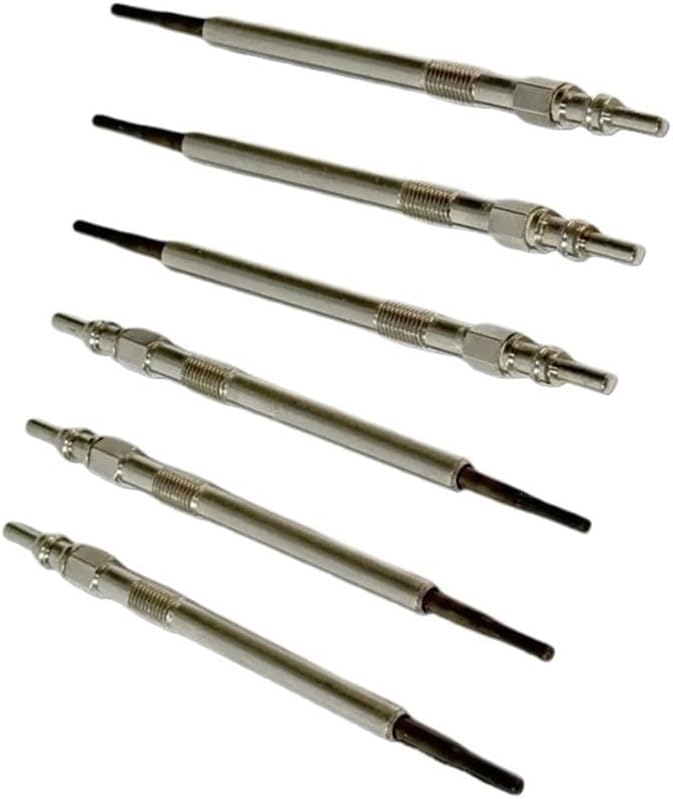 Heater Plug 68211173AA 68460484AA 68460484AB For RAM For 1500 3.0L V6 DIESEL Turbocharged 2014-2020 Glow Plug Set 6Pcs