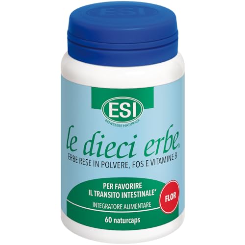 ESI - Le Dieci Erbe Flor, Integratore Alimentare Vegetale con FOS, Lassativo Naturale Contro...