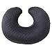 DONOMILO Nursing Pillow and Positioner Breastfeeding and Bottle Feeding, Propping Baby, Tummy Time, Sitting Support for Baby Boy and Baby Girl, with Removable Dots Cover (Black)