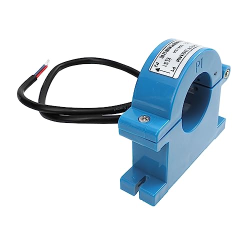 BUTIFULSIC 1pc Current Transformer Current Sensor Open Type Module Current Inductance Tester Open Type Ac Signal Conversion Module Miniature Current Abs Shell Copper Coil Blue