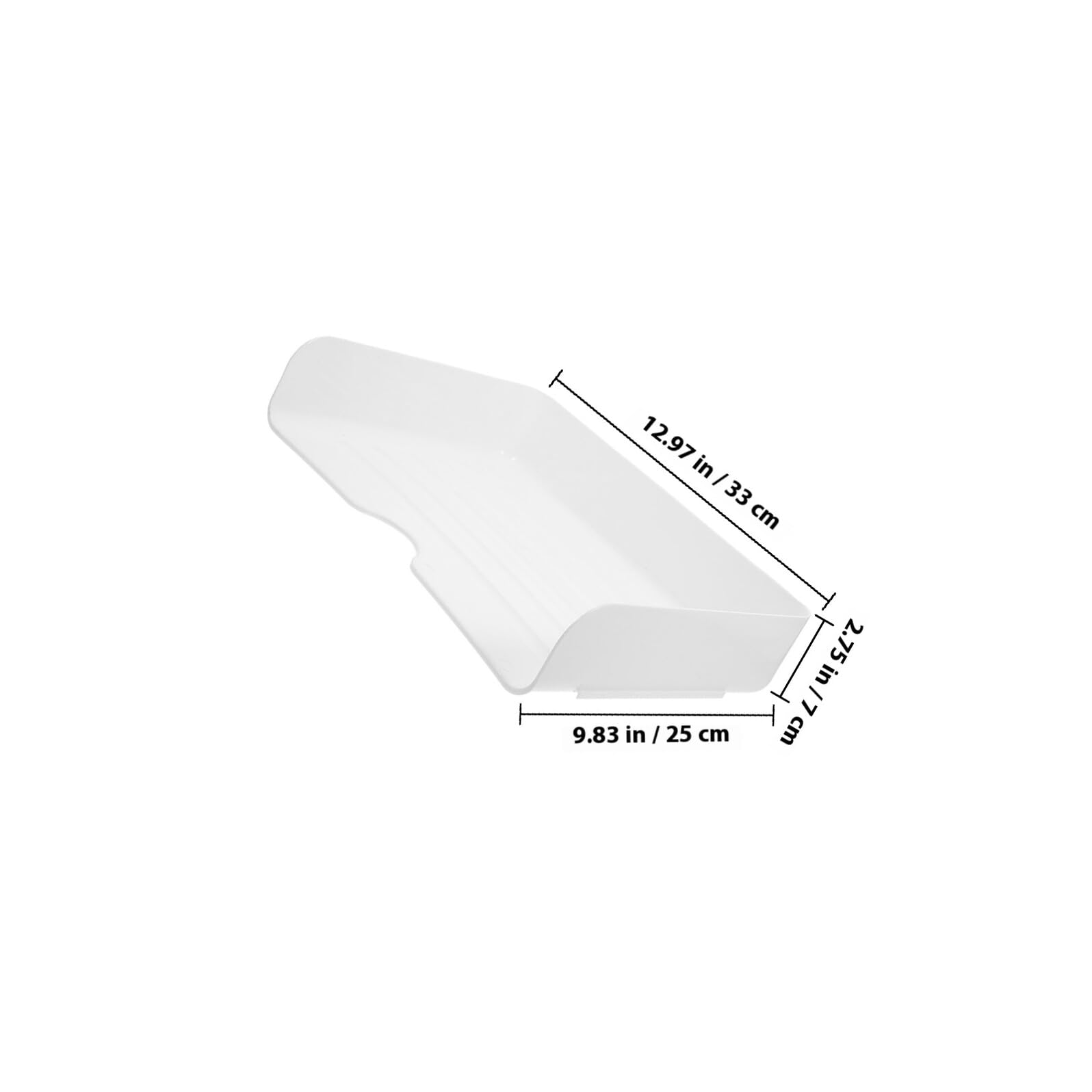 Healifty 4 Stück Stapelbare Schreibtisch Papierfächer aus Pp Vielseitige Büroorganisation mit Modernem Design für A4 Dokumente und Ordner