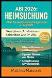 Abi 2026: Heimsuchung – Die komplette Abiturhilfe mit 8 Modellklausuren, Figuren, Motiven & Schreibtraining zu Jenny Erpenbecks Roman: Alles, was du ... erklärt, zentrale Figuren, Motive uvm.