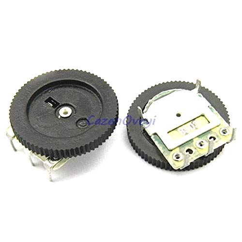 5pcs/lot Double Gear Tuning Potentiometer B102 1K 5Pin 16 * 2mm Dial