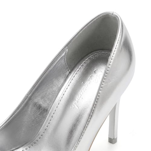Image of 4inch Closed Toe Stiletto High Heels Pumps