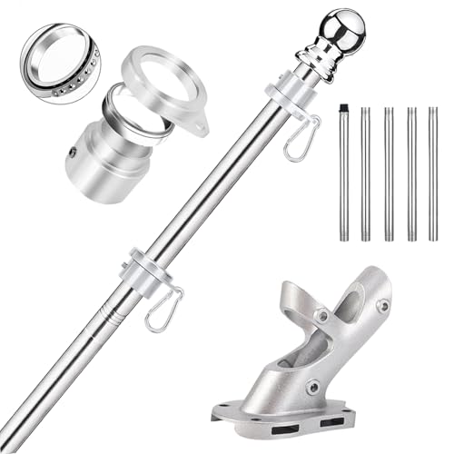 Bubblythe No Tangle Flag Pole Kit 6ft
