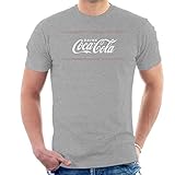 La camiseta del hombres Coca Cola Faded Stripes Logo Men\'s T-Shirt