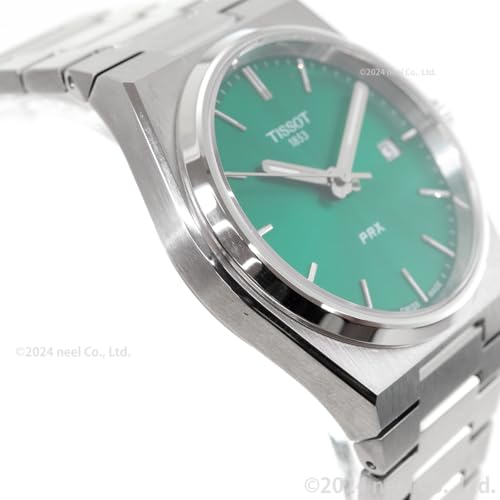 Tissot Unisex PRX 35mm 316L Stainless Steel case Quartz Watch, Grey, Stainless Steel, 11 (T1372101108100)