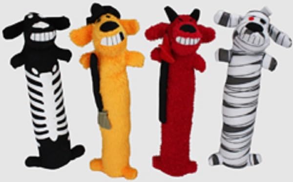 Halloween Loofa Dog Toy 12 inch (3pack)