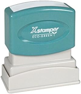 Xstamper Sello personalizado preentintado N10 1/2" x 1-5/8" disponible en Yaxa Guatemala