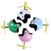 iplusmile Vogel Accessoire 4 Stks Huisdier Kip Helmen Grappige Creatieve Pluimvee Hoeden Kip Veiligheid Hoeden