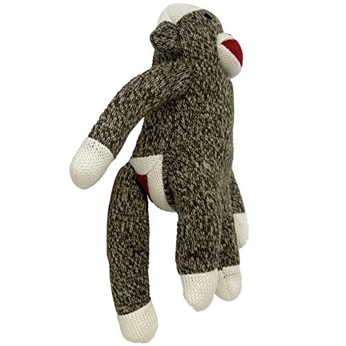 Multipet Sock Monkey Plush Dog Toy, Small, Medium And Large Breeds #TOP1