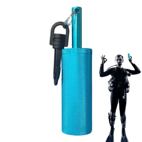 Campana de Seguridad para Buceo, Campanas de señal de Alta frecuencia, de Buceo de comunicación con Gancho, Campana subacuática de aleación de Aluminio para buceadores, Surf, Baja Visibilidad