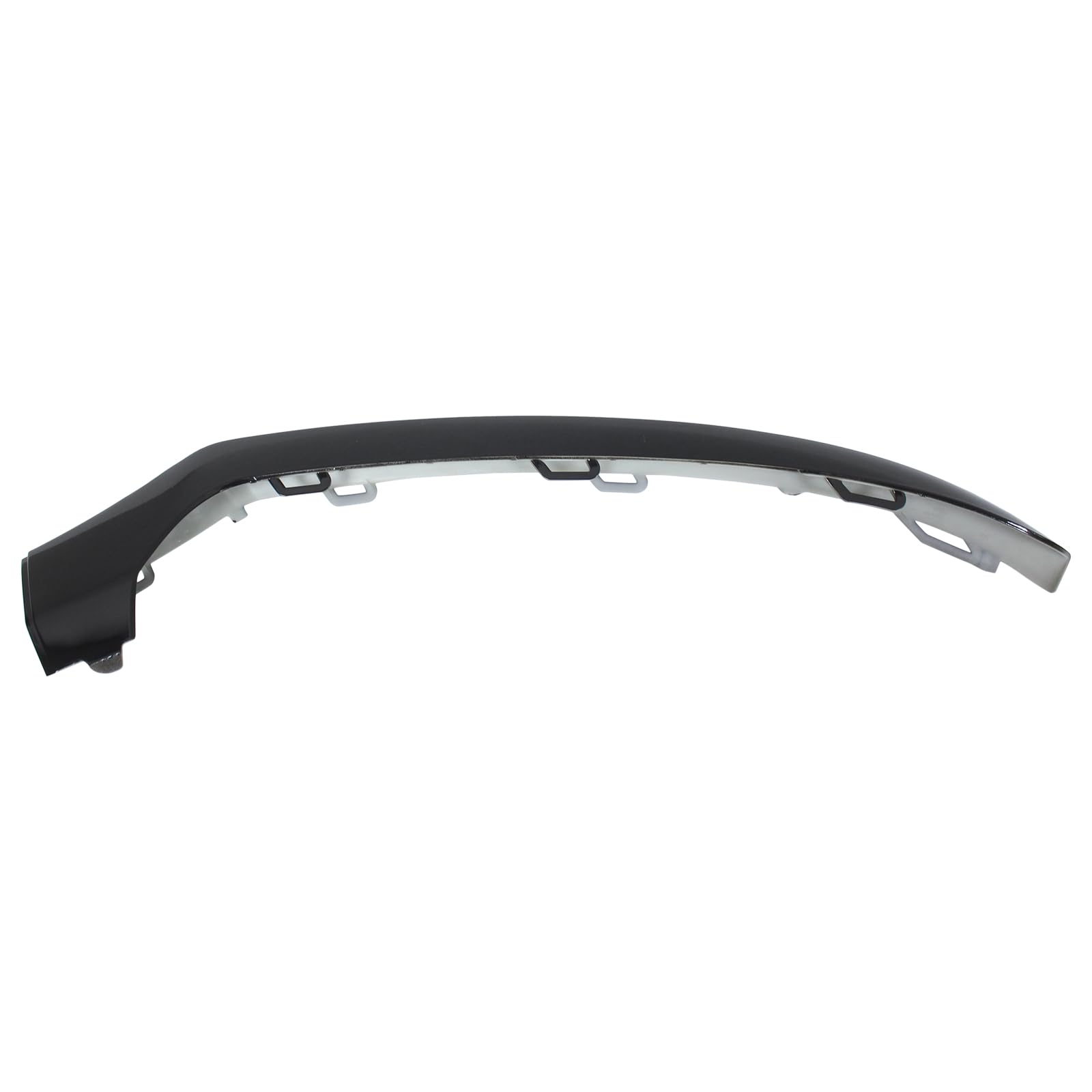 Front Spoiler Stoßstange Lippe Stoßfänger Schutzleiste Frontlippe Zierleiste Frontspoiler Frontansatz Reparatursatz schwarz vorne unten für C Klasse W205 C-Klasse T Modell S205 2015 2016 2017 2018