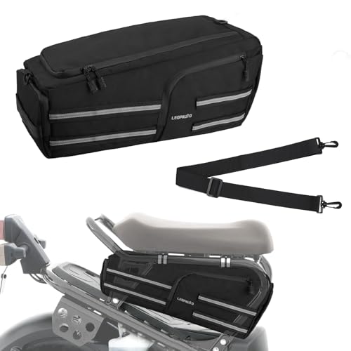Leopauto Under Seat Storage Bag Motorcycle Seat Bag Cling Side Frame Bag Luggage Scooter Multifunction Scooter Seat Bag Tool Gear Carrying Bag Accessory Bag for Ruckus 2010-2023