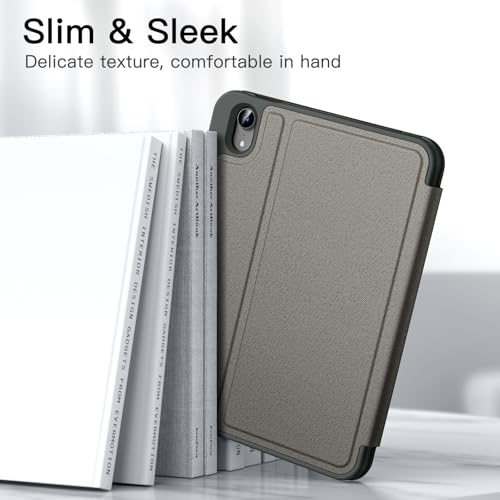 Image of JETech Folio Case for iPad mini A17 Pro /6th Gen (2024 /2021), Space Gray