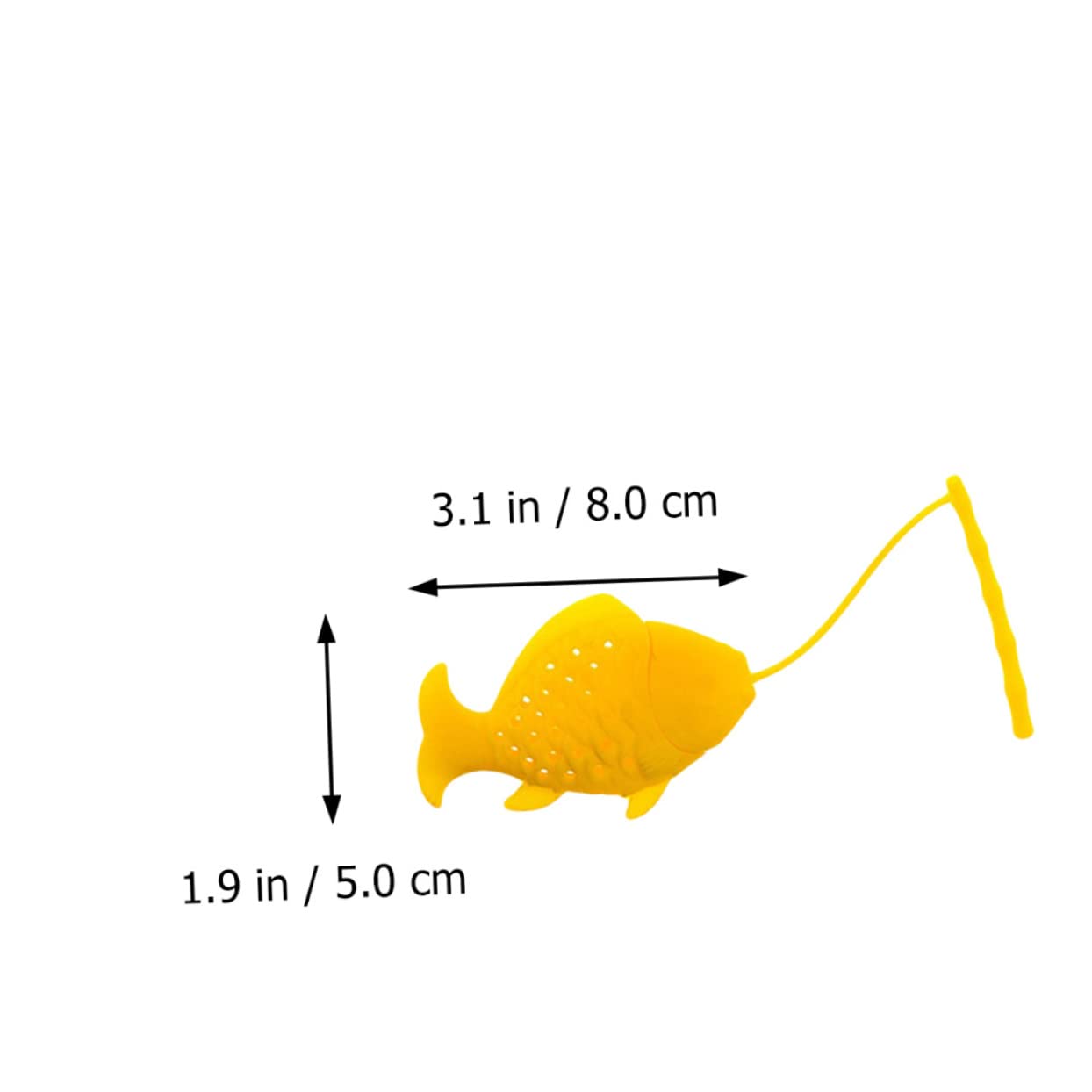 PRETYZOOM 12piezas Infusores De Té De Silicona Forma De De Coladores Reutilizables Para Infusión De Hierbas Coladores Creativos y Prácticos Mixtos