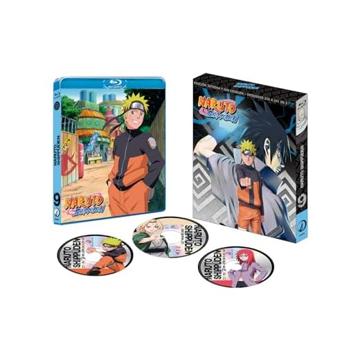Naruto Shippuden Box 9 (Episodios 216 a 241) [Bluray] [Blu-ray]
