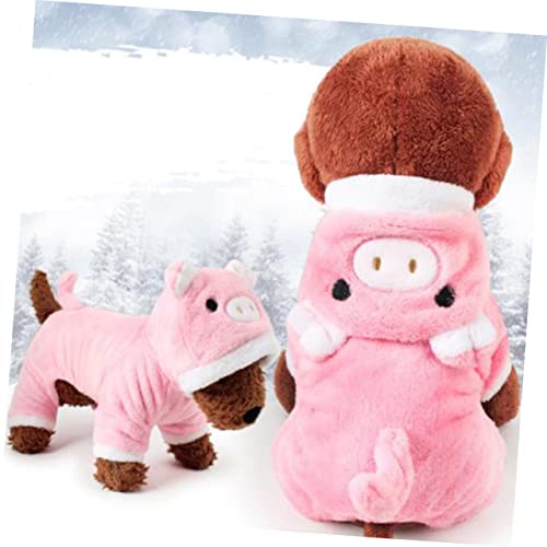 Disfraz para perros y gatos Toyvian M rosa miniatura 3