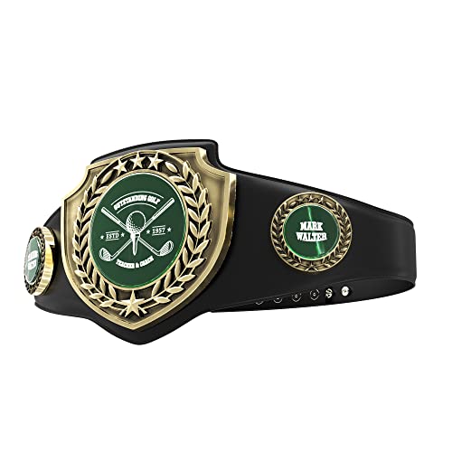 Personalized Championship Belts, Perfect to Celebrate Accolades Within The Workplace, Sports, or Any Other Accomplishments