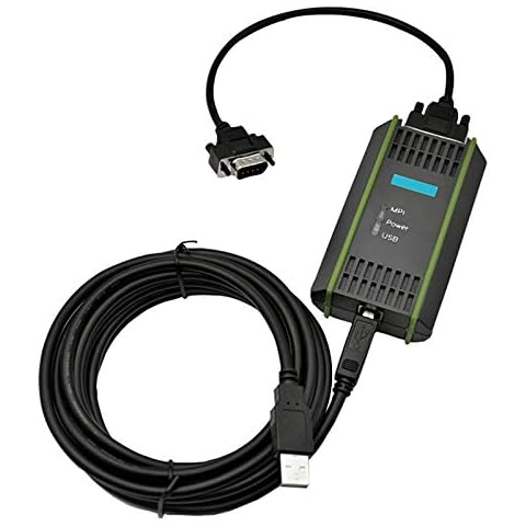 Cable PLC WMLBK para Siemens S7 con adaptador USB a PPI MPI Cover
