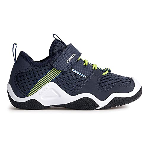 Geox Boys' Wader Junior Sneaker with Strap4