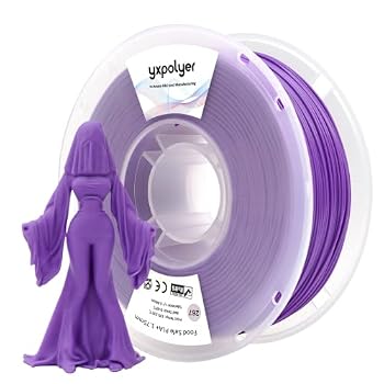 YXPOLYER PLA Plus 3D Printer Filament Food Grade PLA+ Violet Purple 1kg