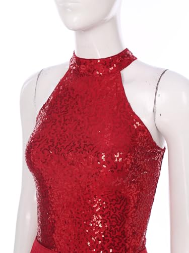 Combinaison Paillettes Franges pour Justaucorps Danse Latin Jazz - 6